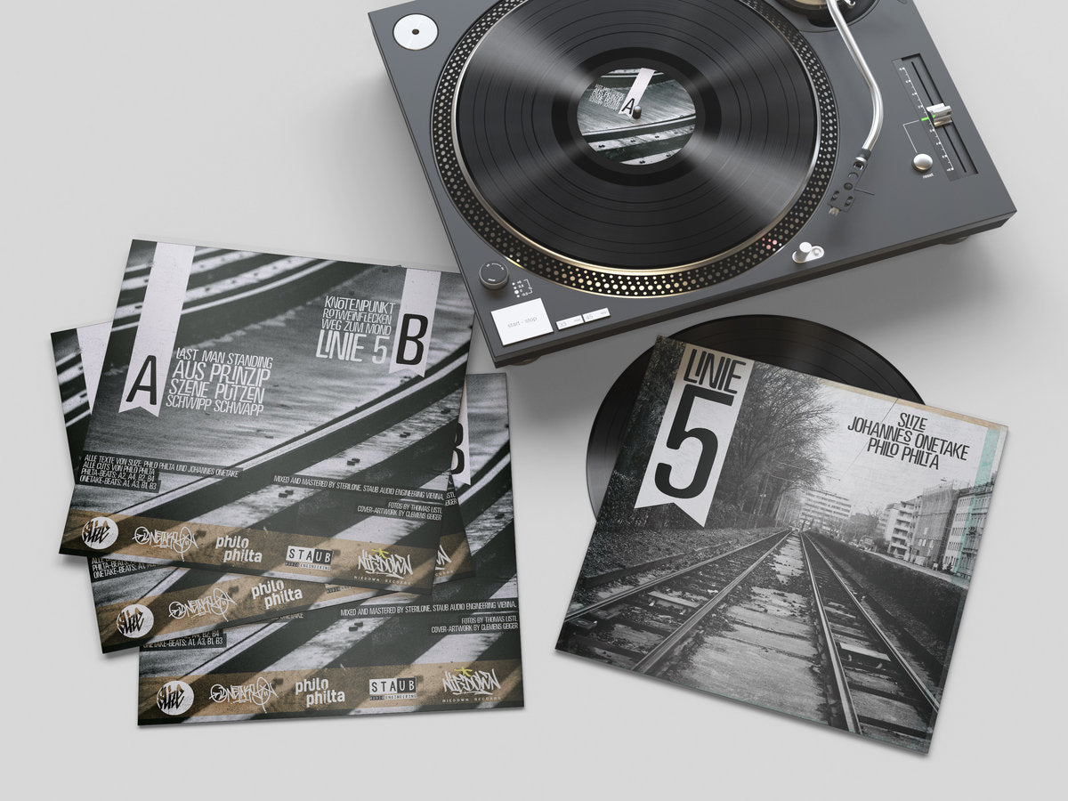 Linie 5 - Slize, Johannes Onetake & Philo Philta - Vinyl Album